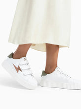 BASKETS VERT KAKI SANSA